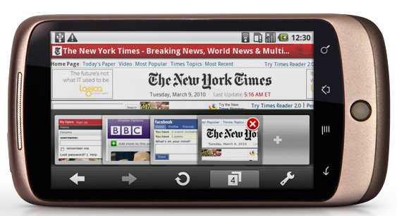 Opera Mobile 10